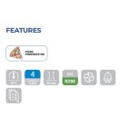 Πάγκος συντήρησης πίτσας QZ 20 για λαμαρίνες 600χ400 mm